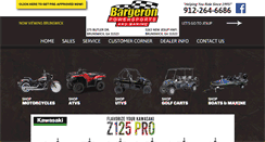 Desktop Screenshot of bargeronpowersportsbrunswick.com